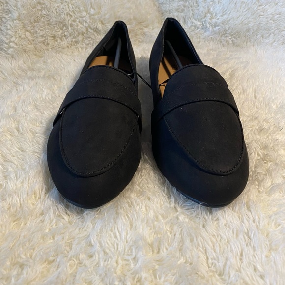 Torrid BLACK FAUX SUEDE LOAFER (WW) Size 7 Size 9 - Picture 7 of 9